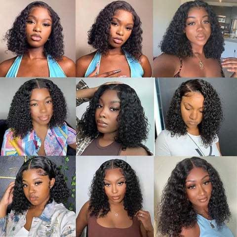 13x4 Straight Hair Bob Wigs Human Hair - Special