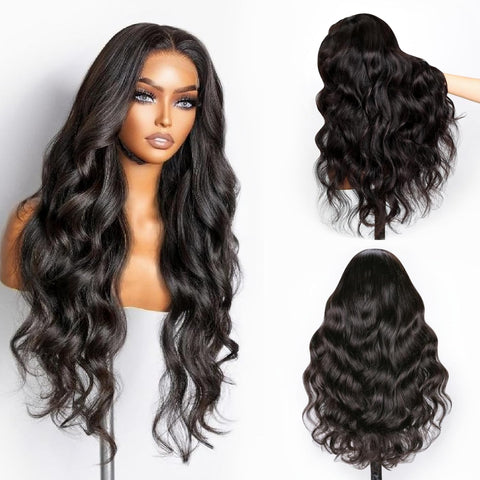 13x4 Body Wave Wigs Human Hair - Double Drawn