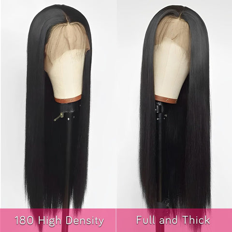 13x4 Straight Hair Wigs Human Hair - 14A