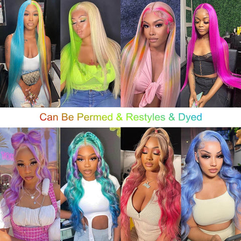 13x4 613# Straight Hair Wigs Human Hair - 14A